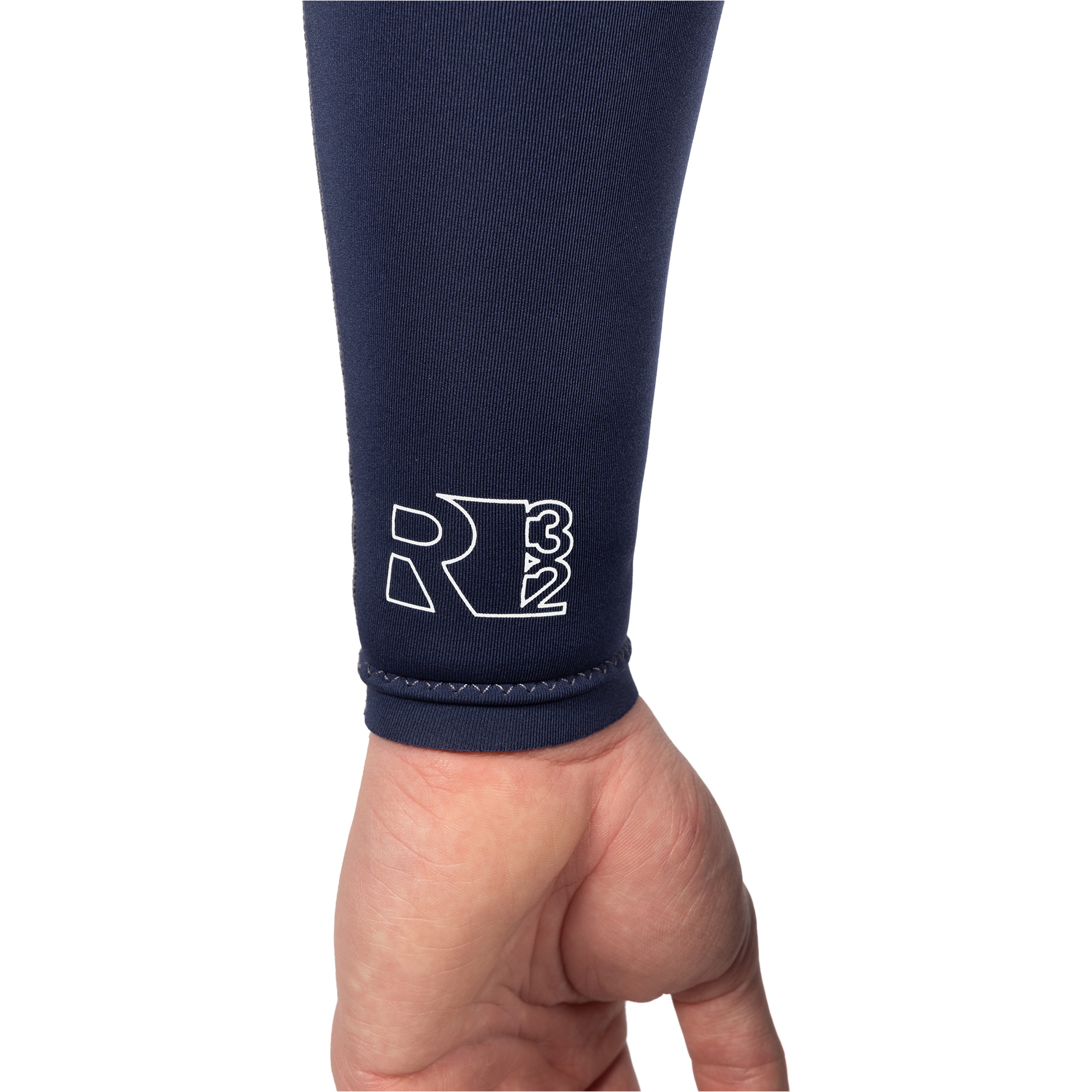 2026 Gul Hombres Response 3/2mm Flatlock Back Zip Neopreno RE1321-C1 - Grey / Navy